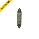 Fechadura Externa 55mm Colonial 3600/104 Zlo Bola 1383-7 Alianca