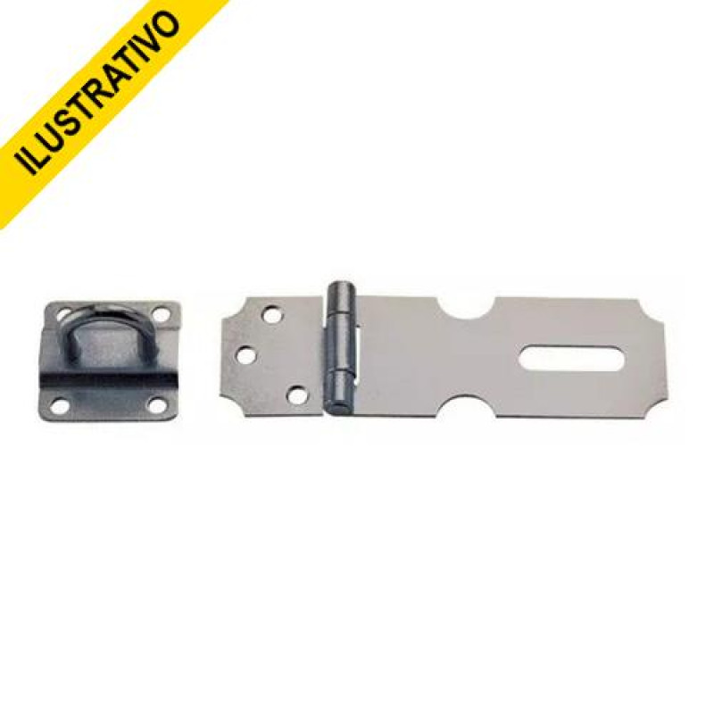 Porta Cadeado 114mm 41/2 81114 Zi 1139-0 Alianca Porta Cadeado 114mm 41/2 81114 Zi 1139-0 Alianca