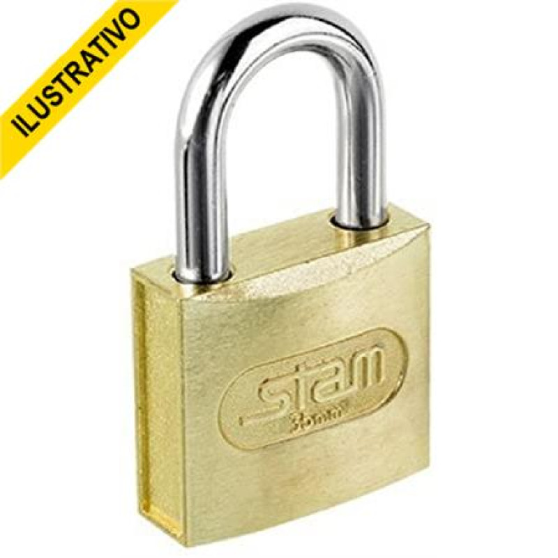 Cadeado Cr 35mm Stam