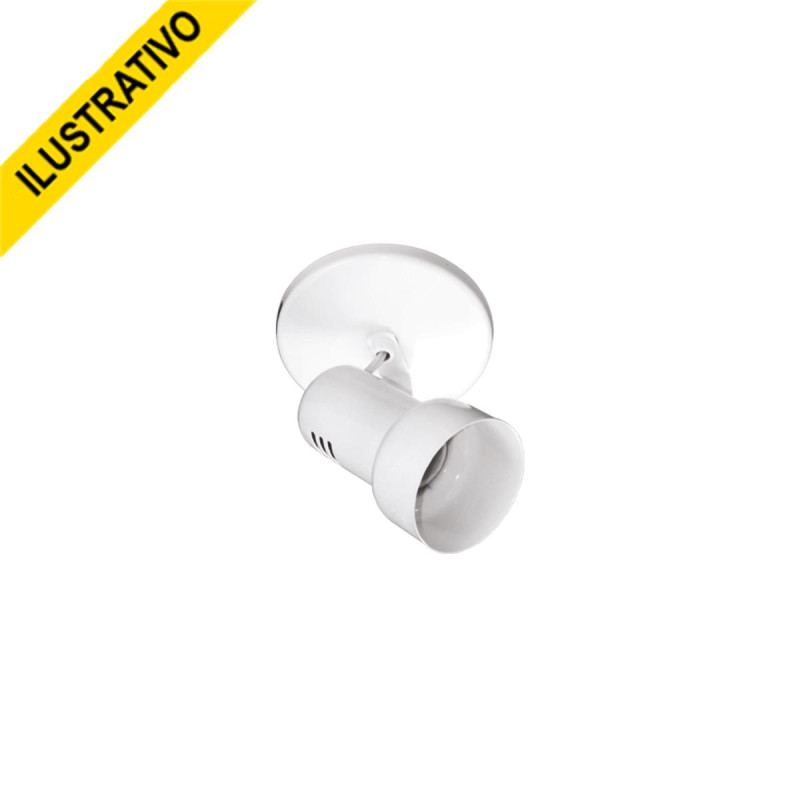 Spot/1 Cone Repuxado Branco 43 Wimesn