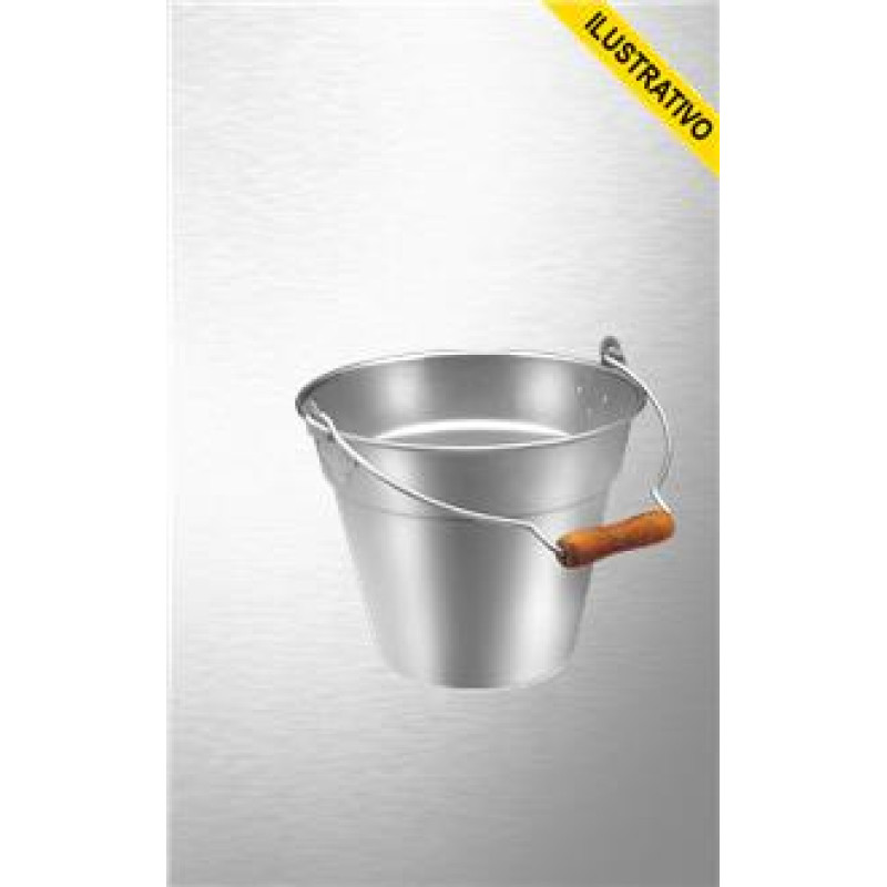 Balde Aluminio 10l N.30 121 Abc/rr Evolucao