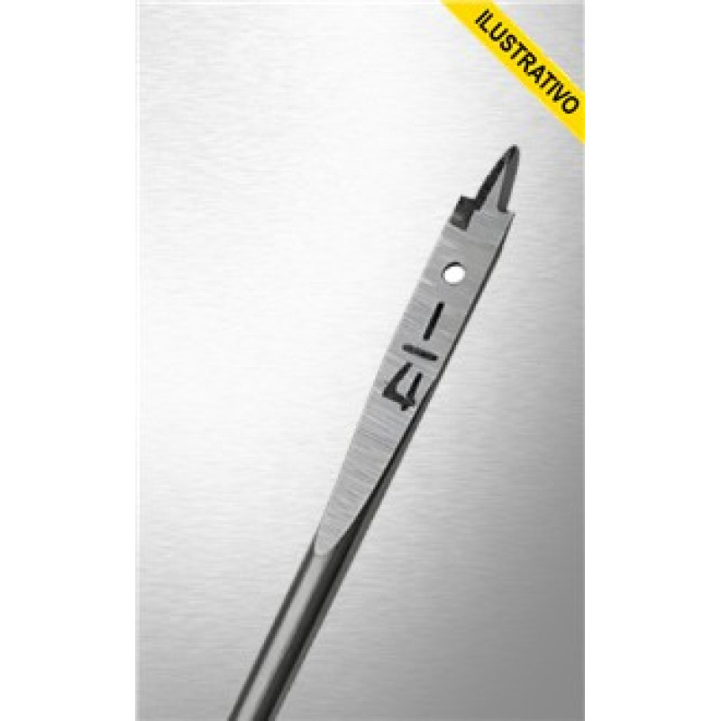 Broca Chata 1/4 Madeira