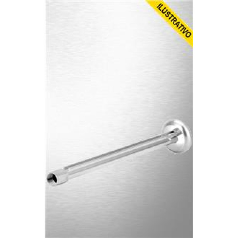 Braco Para Chuveiro Aluminio 30cm Polido Alumisul/78 Lima