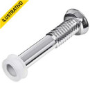 Tubo Ligacao Ajustavel C/spud Flex Cromado 7289 Censi/290404 Blukit