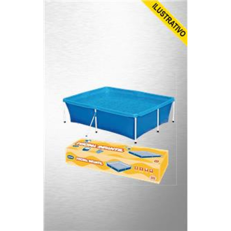 Piscina Plastica Retangular 2000l Mor