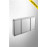 Armario Banheiro Aluminio 03 Portas Sobrepor Plbp14/s 73x45x11,3 Astra