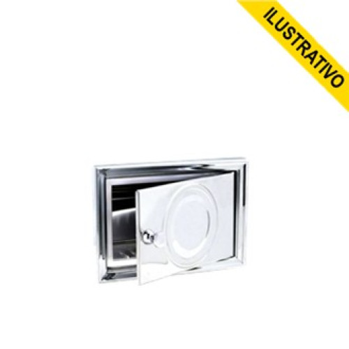 Meia Saboneteira Embutir C/tp N16/b Dianox