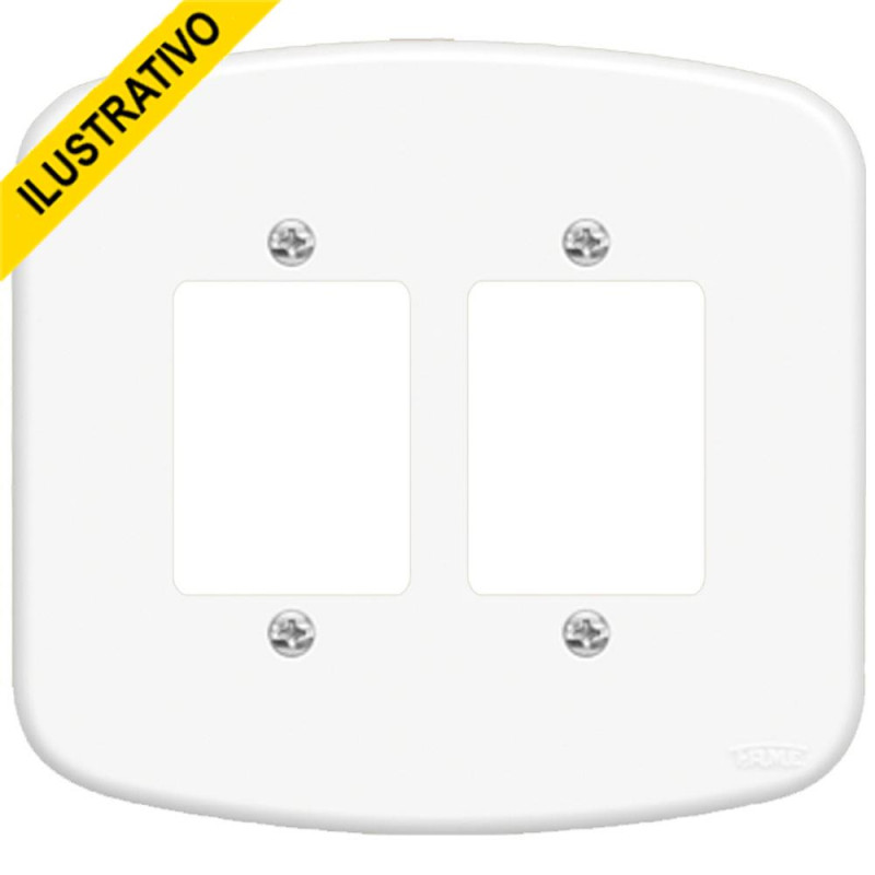 Placa Blanc 4x4 3 Secoes+3s F33 957 Fame