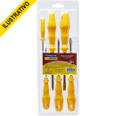 Jogo Chave Fenda 6 Pcs 41516/506 Tramontina