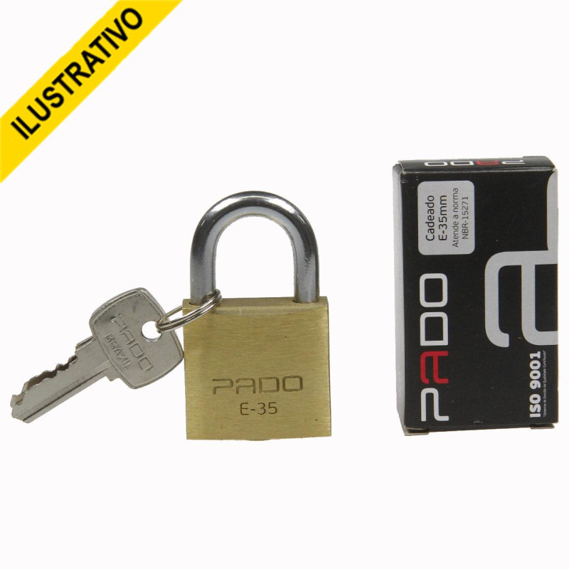 Cadeado Cr 35mm Pado