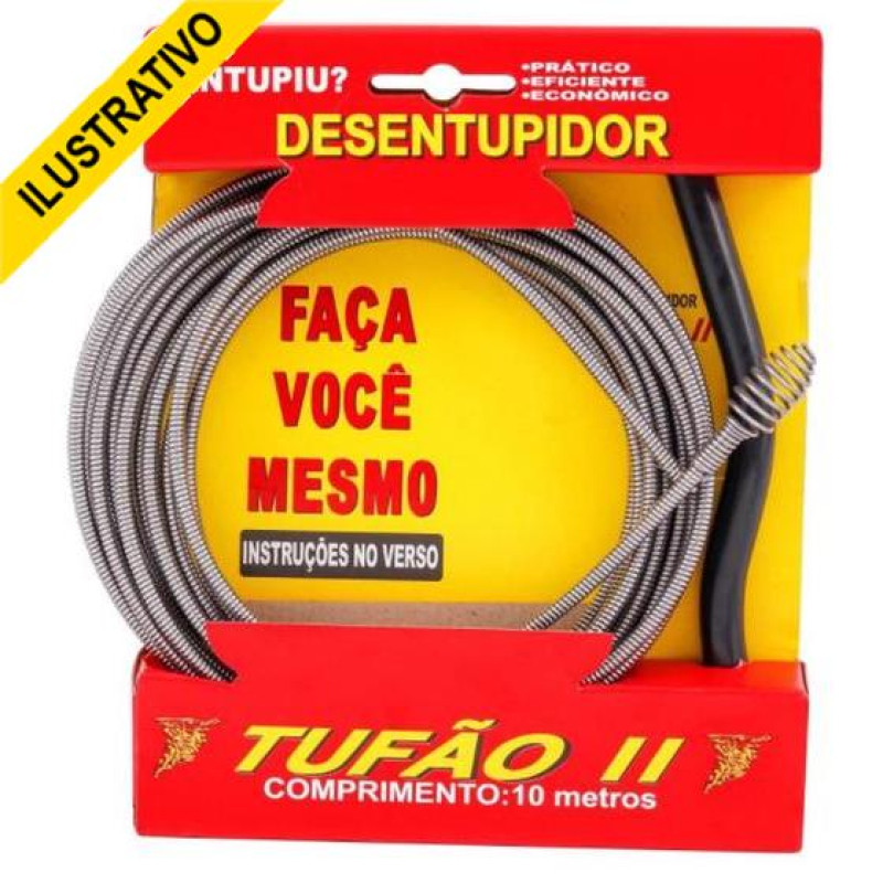 Desentupidor Tufao Ii 10mt Overtime