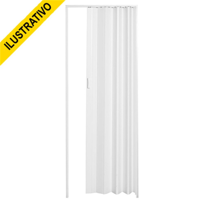 Porta Sanfonada 0,60x2,10 Branca Medabil/74000 Duda