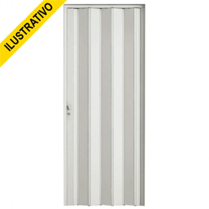 Porta Sanfonada 0,80x2,10 Branca 74800 Duda
