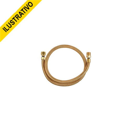 Rabicho Gas Flexivel Cobre 060cm Jackwal / Multimarcas