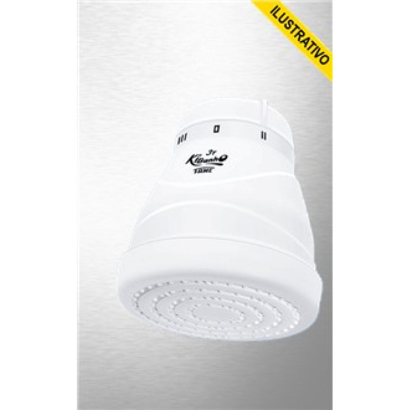 Chuveiro 127v Convencional Kibanho Mecanico 4 Temperaturas Branco 5400w Fame