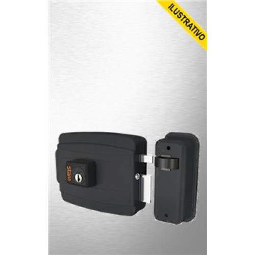 Fechadura Eletrica Portao 12v 55412 Titanium/stam