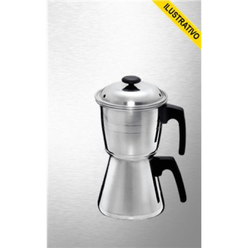 Cafeteira Italiana 1,70l Aluminio 2412 Brilhante/14002 Arary