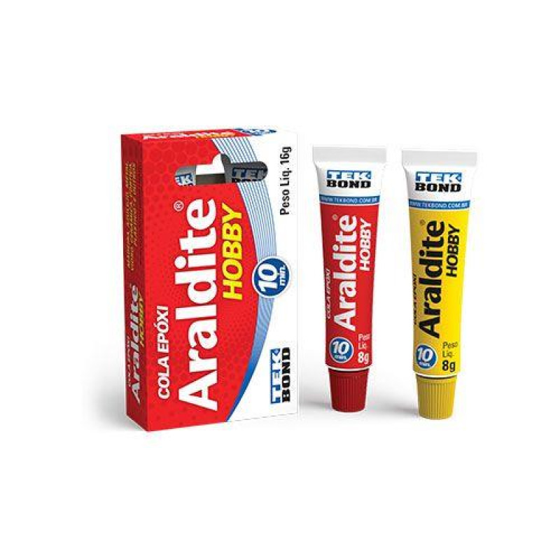 Araldite Rapido 10min Hobby 16gr Brascola/tek Bond