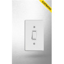 Interruptor C/placa 4x2 1 Secao 06a Branco 21100 Veltra/1917 Ilumi