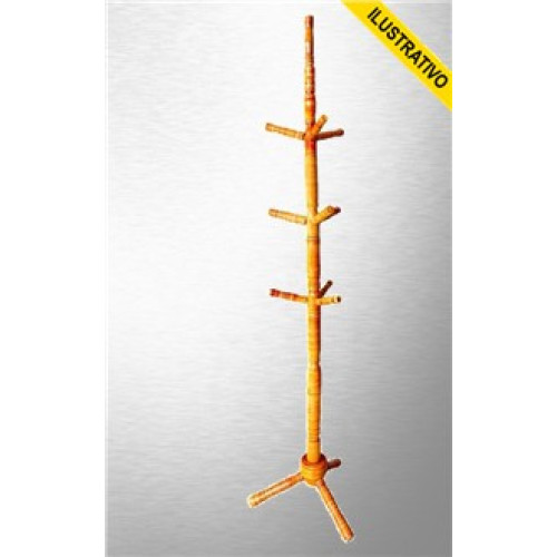 Cabideiro Madeira Pe Cj/mf Jr/eduardo