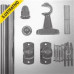 Kit Cortina Simples Medio 3,0m Sup Pvc Tabaco Ke302ptb Utilirio