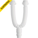 Sifao Duplo Sanfonado Universal 086cm Branco Sdu Astra/17815 Amanco
