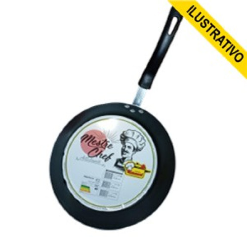 Frigideira 26cm Antiaderente Cabo Baquelite Mestre Chef 1637 Abc