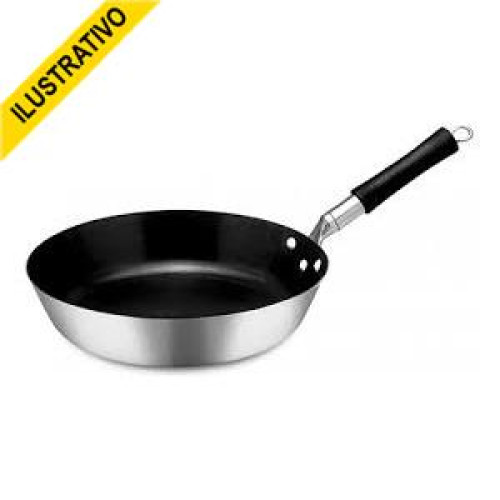 Frigideira 34cm Hotel Antiaderente Cabo Baquelite Mestre Chef 1649 Abc