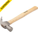 Martelo Unha Pintado 20mm Cabo Madeira Multimarcas