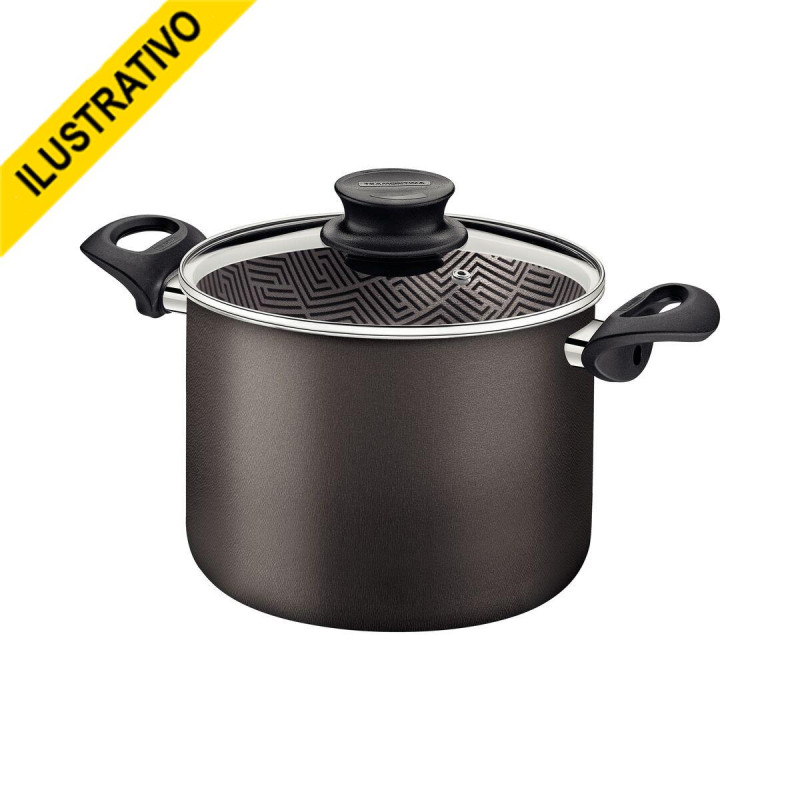 Caldeirao 22 05,7l Antiaderente Preto/chumbo Paris 28530/022/622 Tramontina Caldeirao 22 05,7l Antiaderente Preto/chumbo Paris 28530/022/622 Tramontina