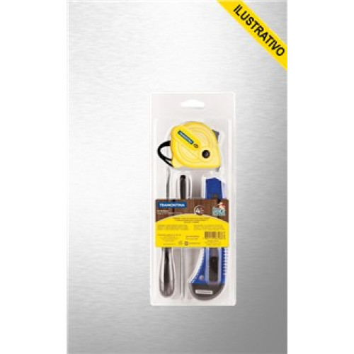 Jogo Ferramentas Multi Uso 4pcs 43408/118 Tramontina