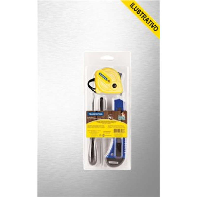 Jogo Ferramentas Multi Uso 4pcs 43408/118 Tramontina