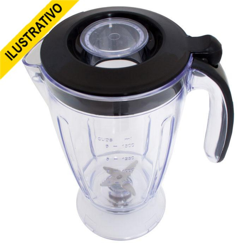 Copo Liquidificador Walita Liqfaz(tp Orig)crt 784 Mebrasi/mm1612 Versat