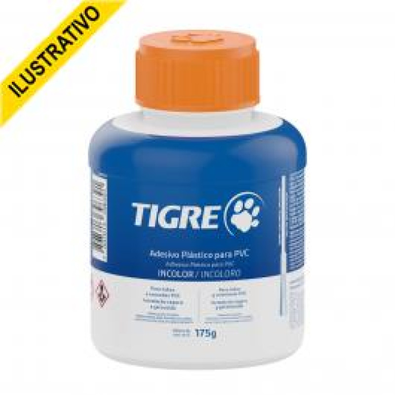 Adesivo Pvc Frasco 175g 53020151 Tigre/amanco