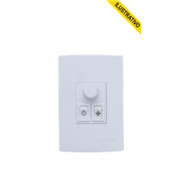 Dimmer Ventilador Rotativo 1 Secao Br Qv371 Qualitronix/rionepar
