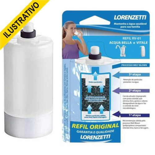 Refil Filtro Acquabella/vitale Rv01 1686 Lorenzetti