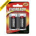 Pilha Grande D Carvao Lapela C/2 Eveready/multimarcas