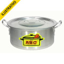 Cacarola Hotel N.30x14 C/aba 9,8l 618 Universal/abc