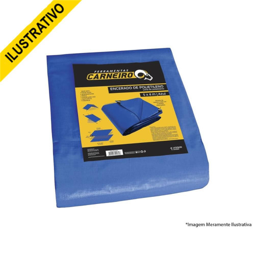 Lona 5x6 Generica Azul Multimarcas