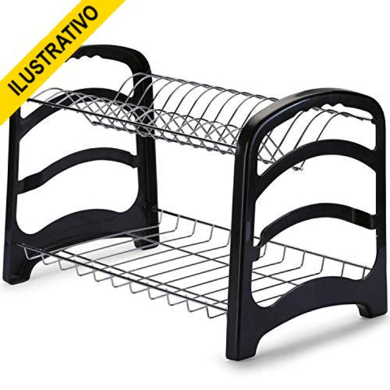 Escorredor Louca Supreme Preto 1070 Arthi Escorredor Louca Supreme Preto 1070 Arthi