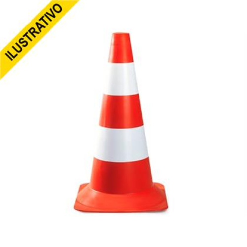 Cone Sinalizador Lj/br Pq 50cm