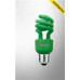 Lampada 127v Eletronica Decorativa Verde 26w Espiral 11030091 Taschibra
