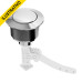 Mecanismo Acionador Abs Cromado 38mm P/caixa Acoplada 9580 Censi/340213 Blukit