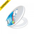 Assento Oval Std Almofadado Branco 31500 Duda