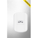 Tomada C/placa 4x2 1 Secao 10a 3p Branca Blanc+ 1349/3744/3914 Fame