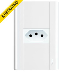 Tomada Modulare C/placa 1 Secao 10a 3p 1429 Fame