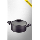 Cacarola 28 8,0l Antiaderente Preta/chumbo Paris 20520/628 Tramontina