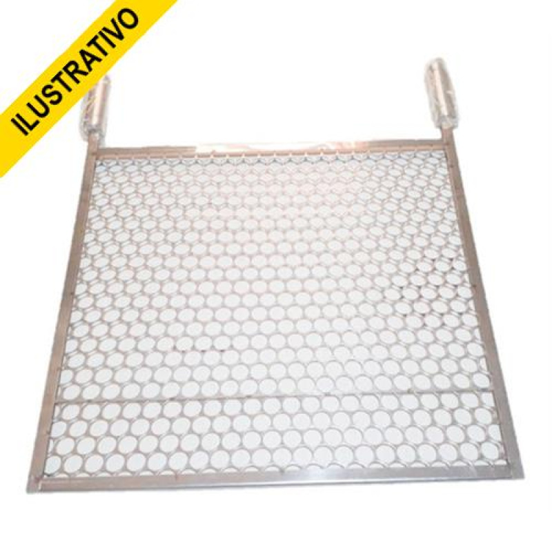 Grelha Churrasco Inox 60x50