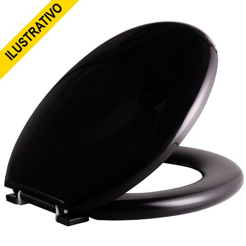 Assento Oval Std Almofadado Preto Tpk/as*pr1 Astra