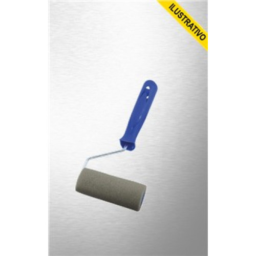 Rolo Espuma Cinza 9cm C/suporte P/ Tintas Acrilica/latex 1340-090 Tigre